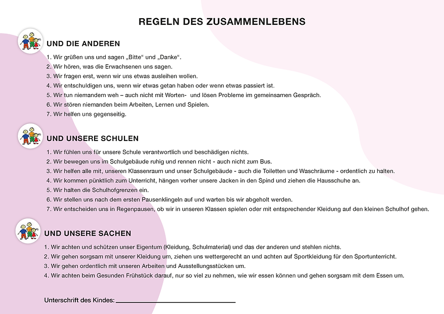 Regeln des Zusammenlebens | Franz-Leuninger-Schule